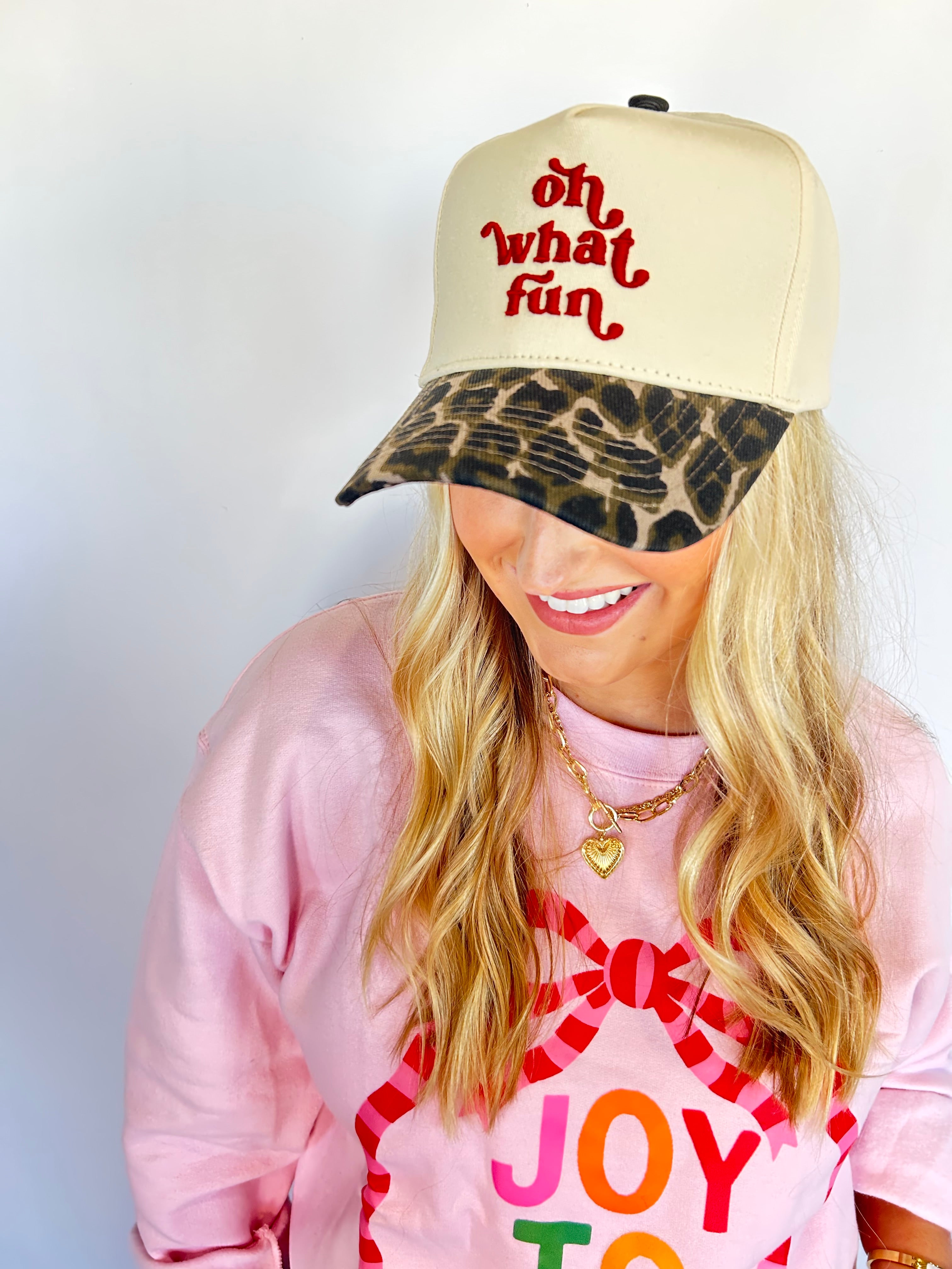 Oh What Fun Trucker Hat